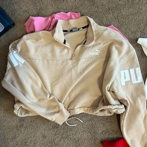 Puma Cropped PullOver